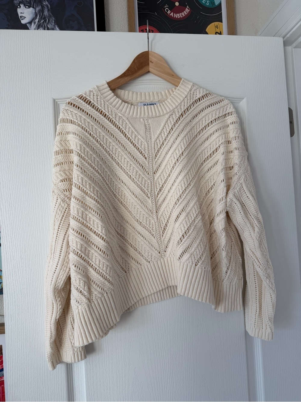 Old navy Off White sweater XL